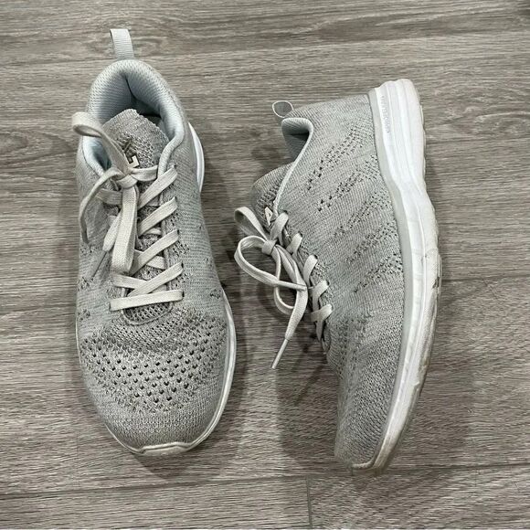 APL Techloom Pro W Women Grey White Size 9 - Picture 3 of 7